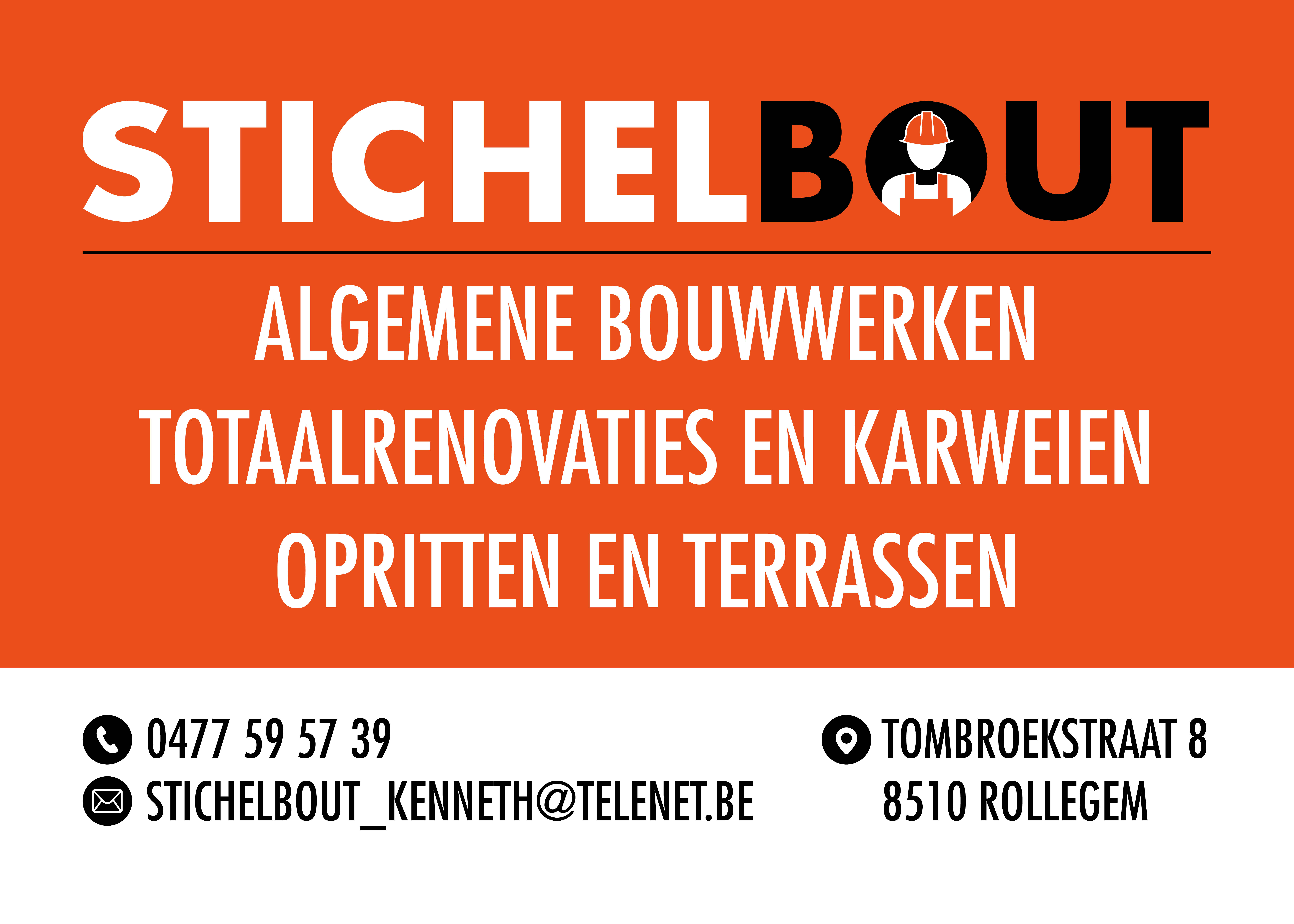 aannemers afbraakwerken Sint-Denijs stichelbout kenneth