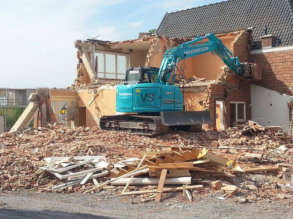 aannemers afbraakwerken Berlare Van Steirtegem BV